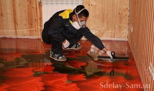 Пол своими руками идеи. 3D полы своими руками
