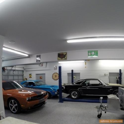 Пол в автосервисе. Опыт применения наливных полов в автосервисе