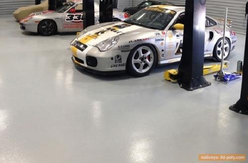 Пол в автосервисе. Опыт применения наливных полов в автосервисе