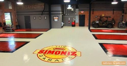 Пол в автосервисе. Опыт применения наливных полов в автосервисе