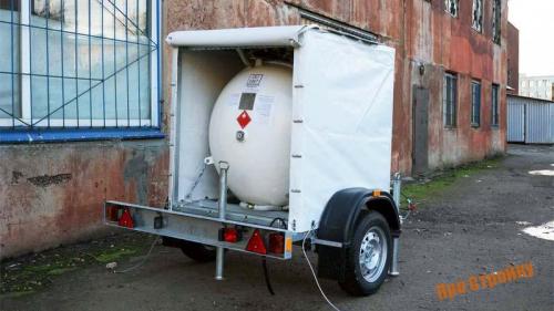 Подключение газгольдера к дому. Вертикальный и горизонтальный газгольдер: плюсы и минусы