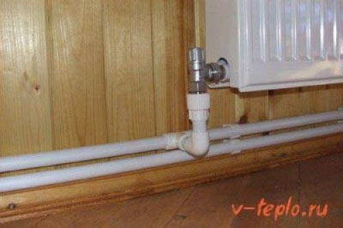 Система отопления в одноэтажном доме. Общие сведения об однотрубных схемах отопления 18 Система отопления в одноэтажном доме. Общие сведения об однотрубных схемах отопления 18