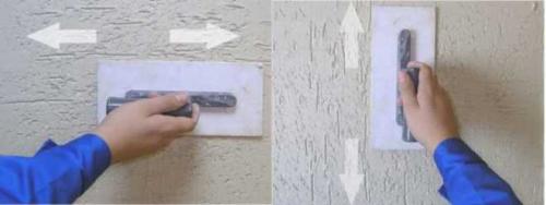 Декоративная штукатурка из шпаклевки. Декоративная штукатурка из обычной шпаклевки своими руками