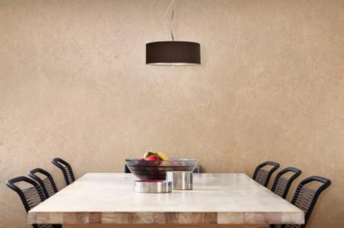 Декоративная штукатурка в интерьере кухни. Типы и характеристики