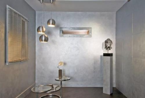 Декоративная штукатурка в интерьере кухни. Типы и характеристики