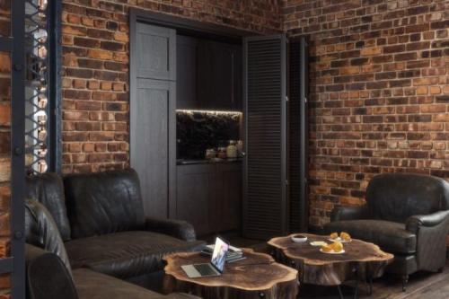 Обои под декоративный кирпич. Обои под кирпичную кладку: 80 фото и красивых идей