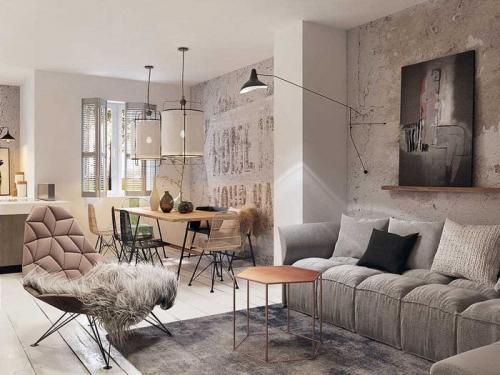 С чем сочетать декоративную штукатурку. Где и как используется фактурная штукатурка