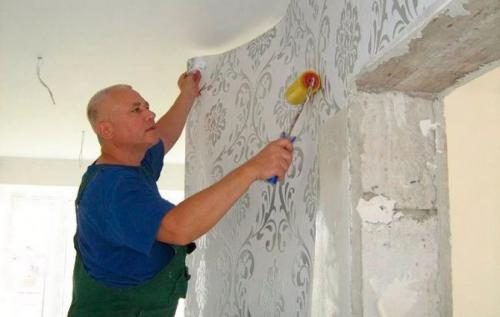 Можно ли клеить обои на байрамикс. Как правильно подготовить поверхности стен