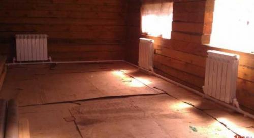 Простое отопление частного дома. Водяное