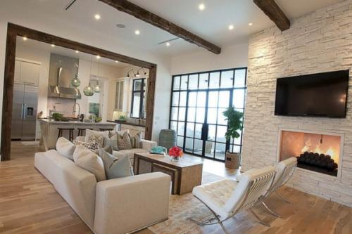 Какие обои сочетаются с белой кирпичной стеной. Идеи для декорирования