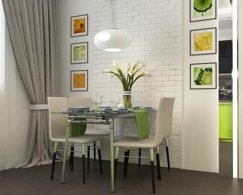 Сочетание белого кирпича и дерева в интерьере. Белые кирпичные стены в интерьере дома