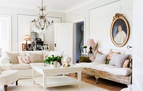 Белые стены в интерьере 2022. Особенности белого цвета в разных стилях 11