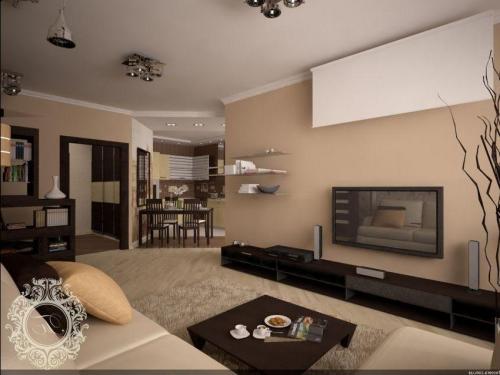 Комбинирование декоративной штукатурки и обоев. Обои 05 Комбинирование декоративной штукатурки и обоев. Обои 05