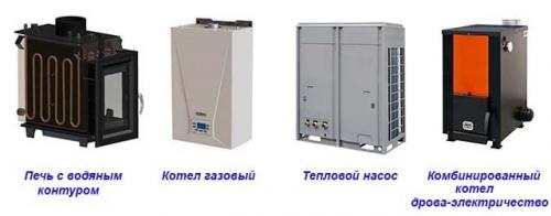 Водяное отопление в частном доме с насосом. Виды котлов и других водогрейных аппаратов