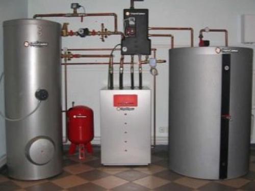 Схема отопления частного дома с газовым котлом. Cхема отопления частного дома настенным газовым котлом 08