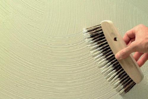 Шпаклевка для стен вместо обоев. Методы превращения шпатлевки в декоративную штукатурку