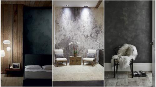 Как совместить декоративную штукатурку и обои 02 Как совместить декоративную штукатурку и обои 02