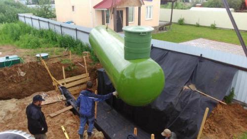 Какой объем газгольдера нужен для загородного дома. Вертикальный и горизонтальный